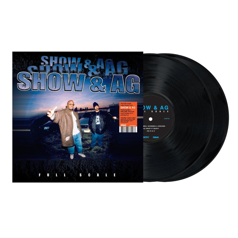 Showbiz & A.G. - Full Scale (2xLP - Blue Galaxy Vinyl - Fat Beats Exclusive) 2xLP - Standard Black D.I.T.C. Studios