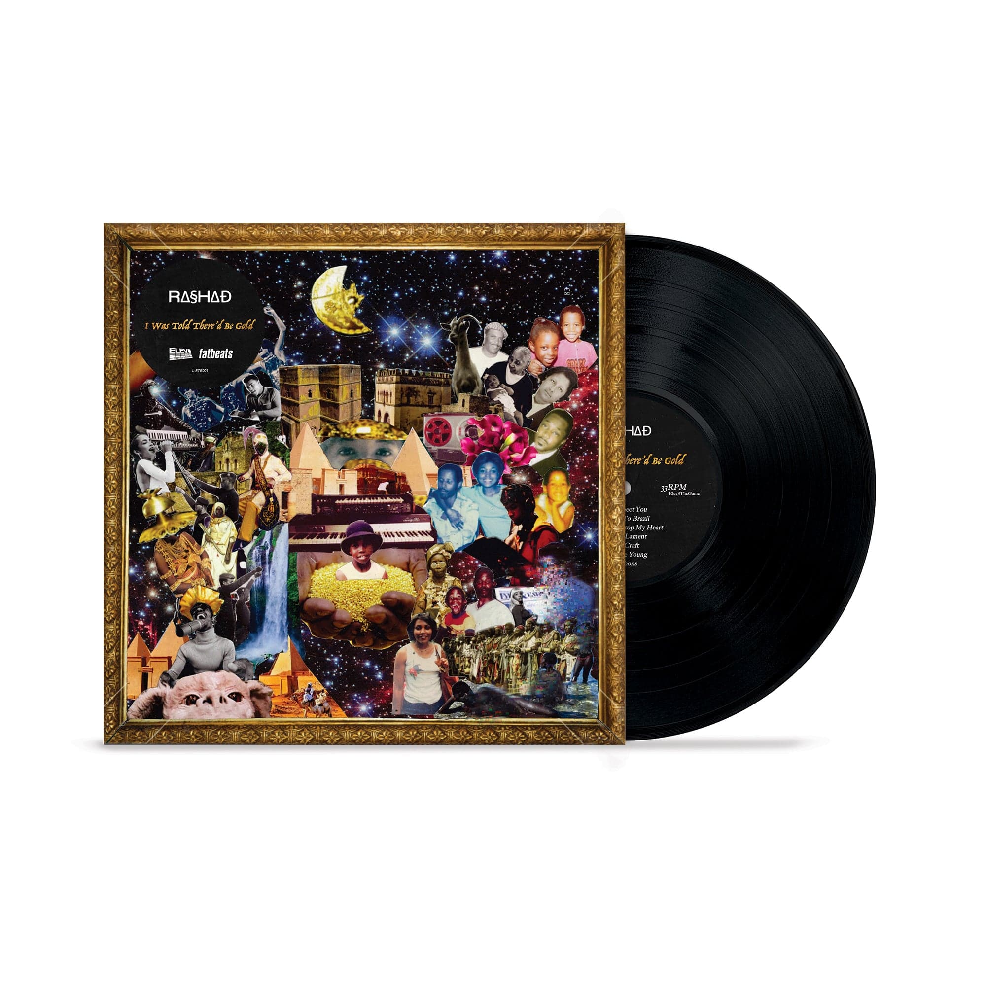 Rashad - I Was Told There'd Be Gold (LP) – Fat Beats