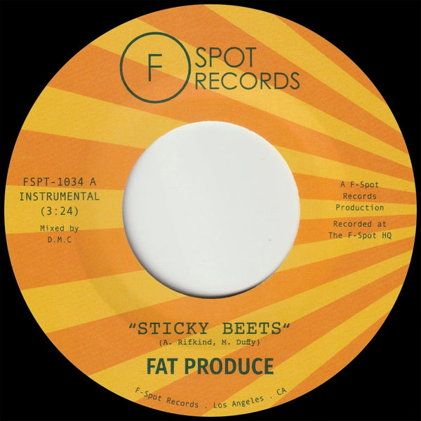 Fat Produce - Sticky Beets b/w SON! (7") F-Spot Records