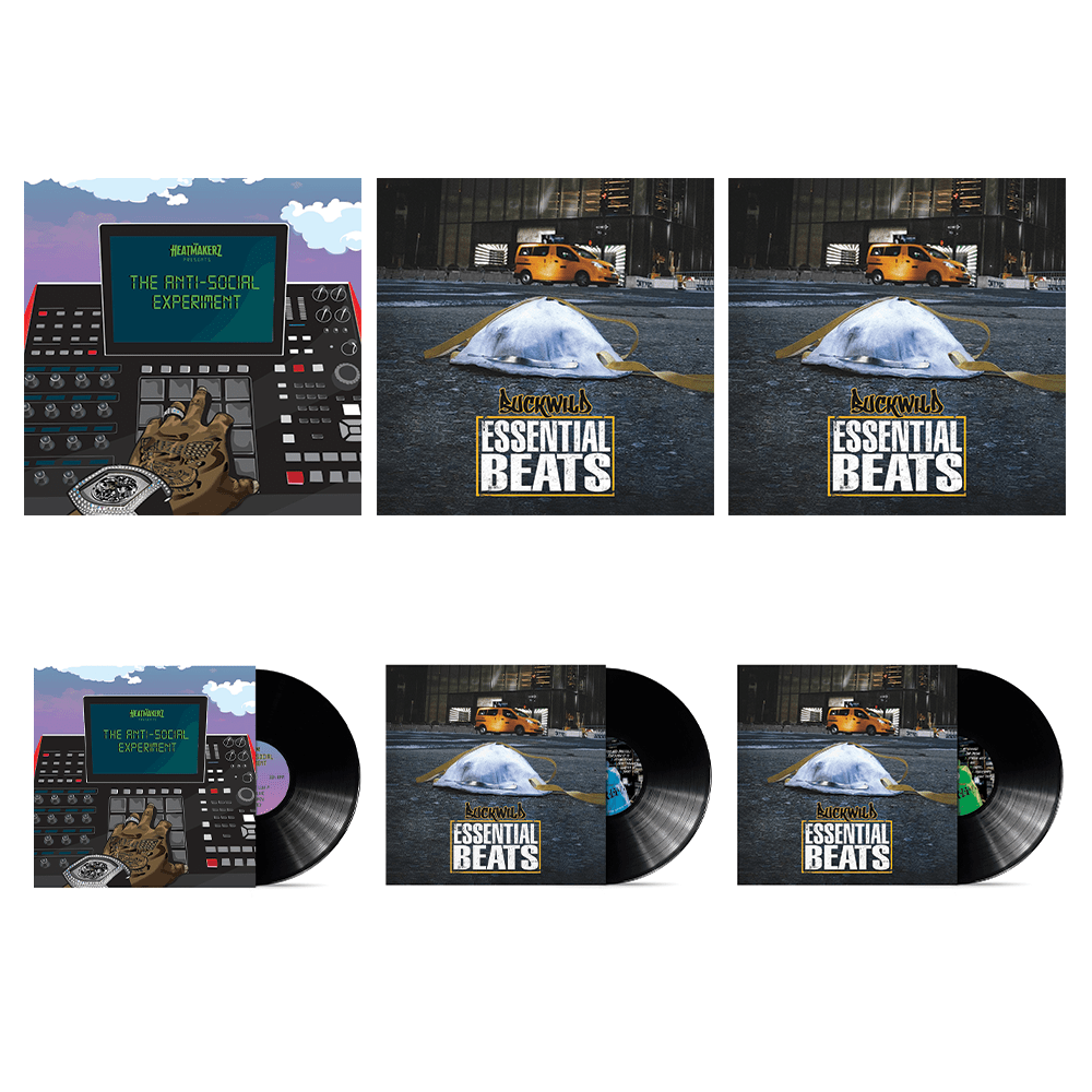 The Heatmakerz + Buckwild Essential Beats (3xLP Bundle) – Fat Beats