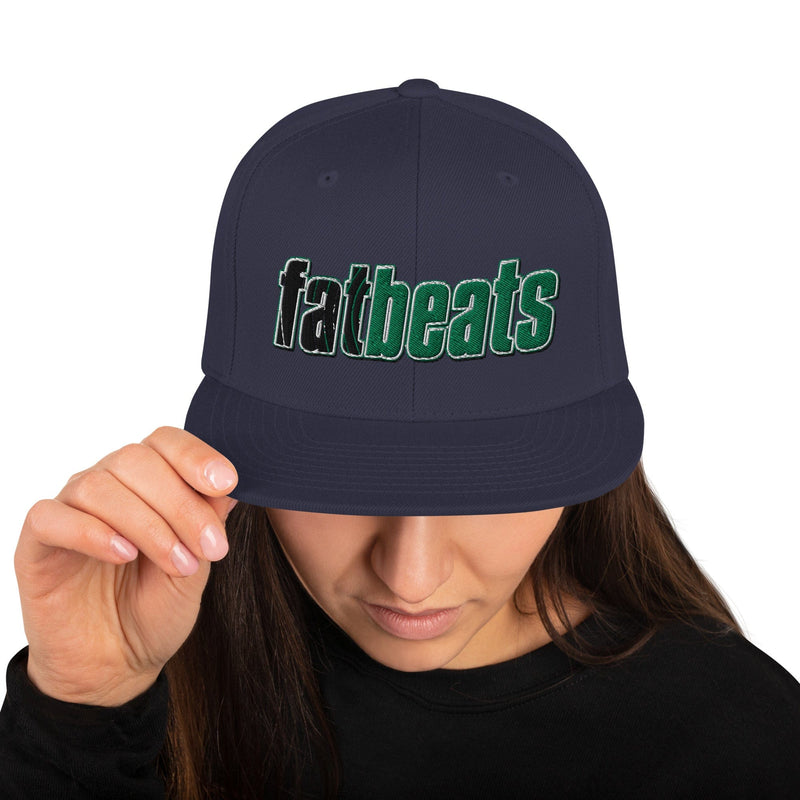 Snapback Hat Navy Fat Beats