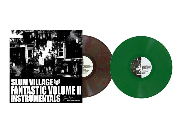 Slum Village - Fantastic Vol. II: Instrumentals (2xLP - Randomly Mixed Colored Vinyl) Get On Down