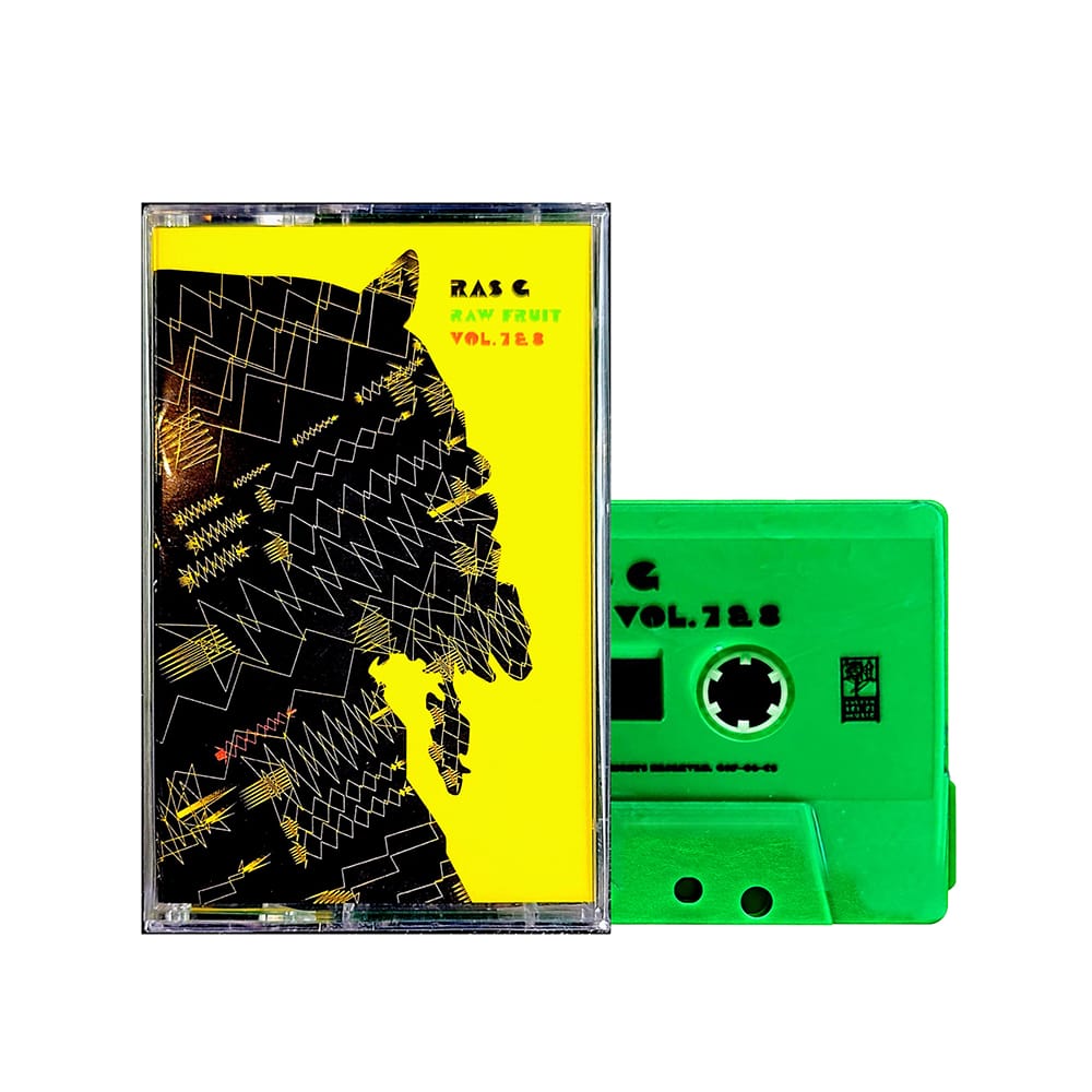 RAS G - Raw Fruit Vol. 7 & 8 (Bright Green Cassette) – Fat Beats