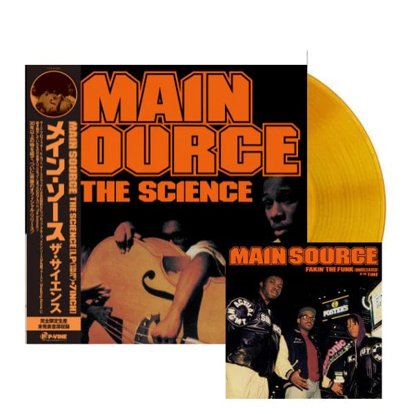 Main Source - The Science (LP - Orange Vinyl + 7") Light In The Attic