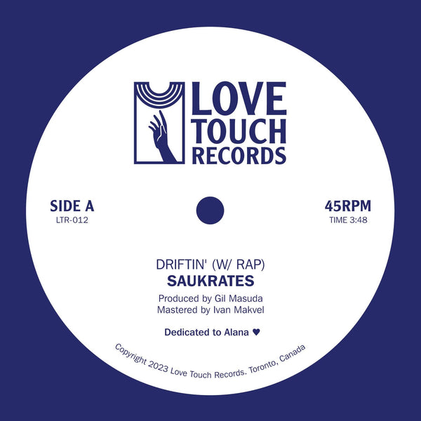Saukrates - Driftin' (7" Vinyl, 7" DLX Vinyl) Love Touch Records