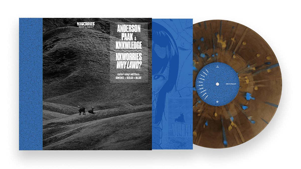 NxWorries - Why Lawd? (LP - Brown w/ Blue Splatter Vinyl + OBI