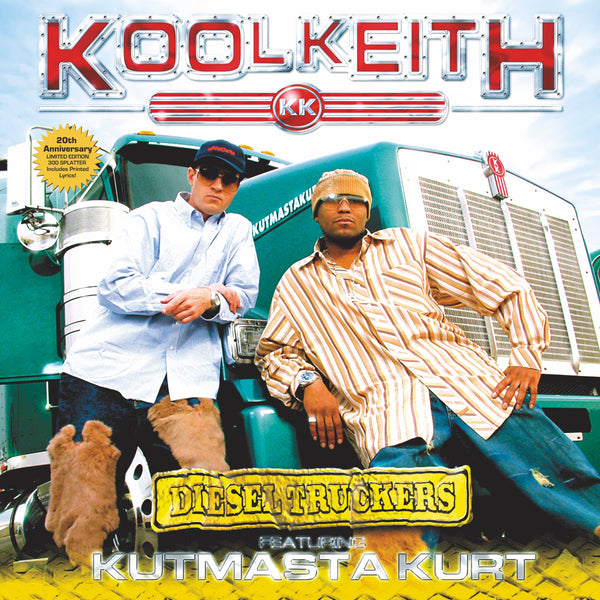 Kool Keith & Kutmasta Kurt - Diesel Truckers (20th Anniversary Edition) (2xLP - Splatter Vinyl) 2XLP - Pink & Blue Splatter Vinyl Threshold Records