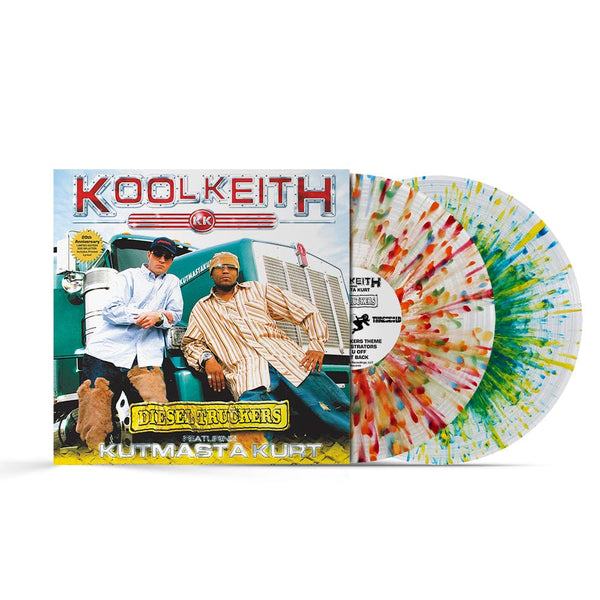 Kool Keith & Kutmasta Kurt - Diesel Truckers (20th Anniversary Edition) (2xLP - Splatter Vinyl) Threshold Records