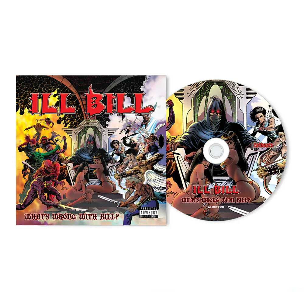 ILL BILL - What's Wrong With Bill? (CD, Cassette) – Fat Beats