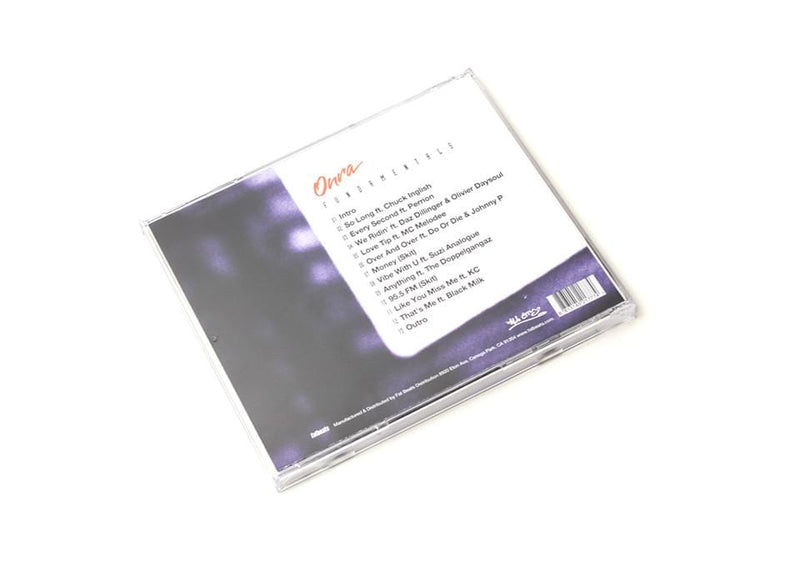 Onra - Fundamentals (CD) All City Records