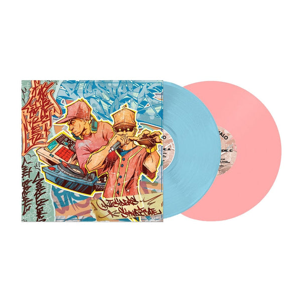 Nord1kone x LMT. Break - Respect The Skills (Baby Blue and Baby Pink 2XLP) Black Buffalo Records