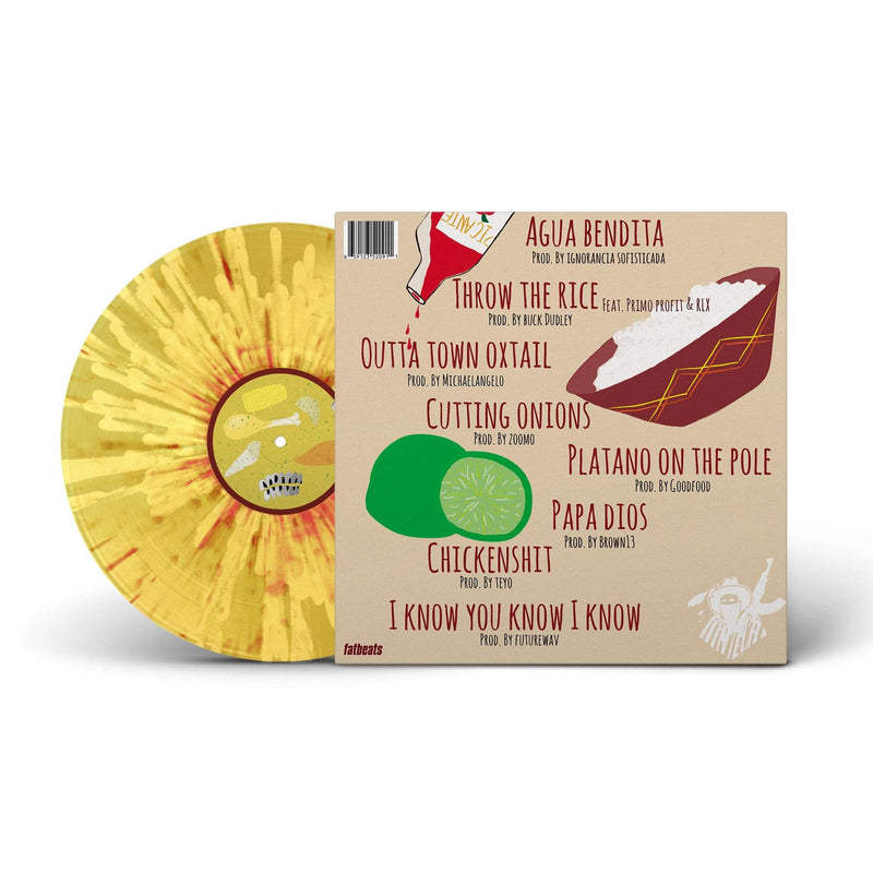 CRIMEAPPLE - Sancocho (LP - Caldo Picante Splatter Vinyl - Fat Beats Exclusive) Fat Beats Records