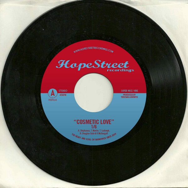 One Sixth - Cosmetic Love b/w The Public Opinion Six - Jappo (7'' + Download Card) Hope Street Recordings