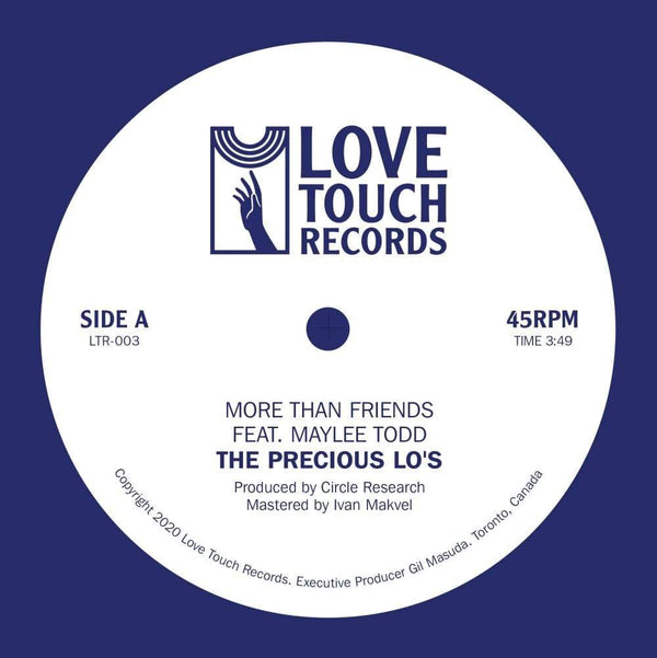 The Precious Lo's - More Than Friends feat. Maylee Todd (7") Love Touch Records