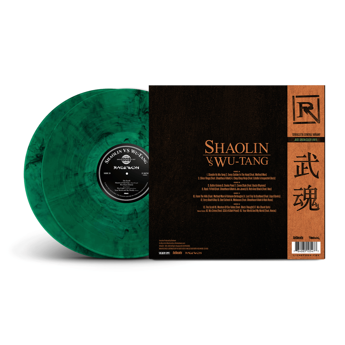 Raekwon - Shaolin vs. Wu Tang [15th Anniversary] (2xLP - Terracotta General Vinyl) FAT BEATS / ICE H20