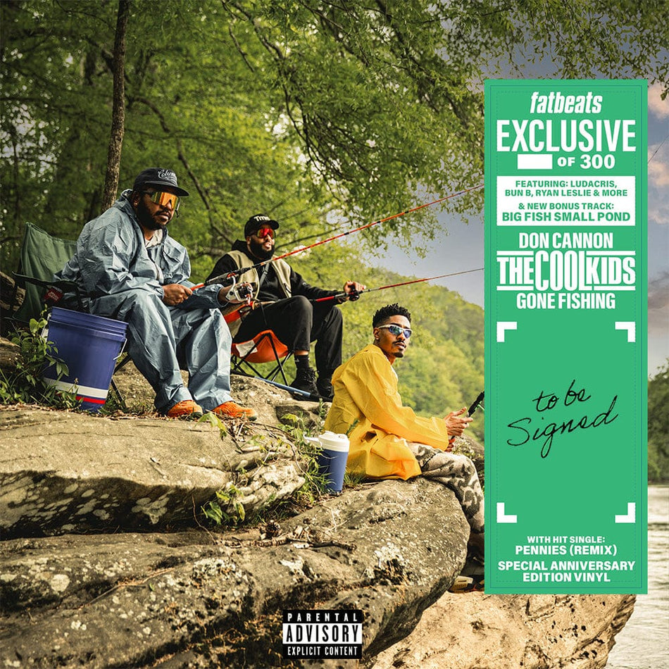 The Cool Kids and Don Cannon - Gone Fishing (Anniversary Edition) (2xLP - Signed Emerald Green Vinyl) 33RPM