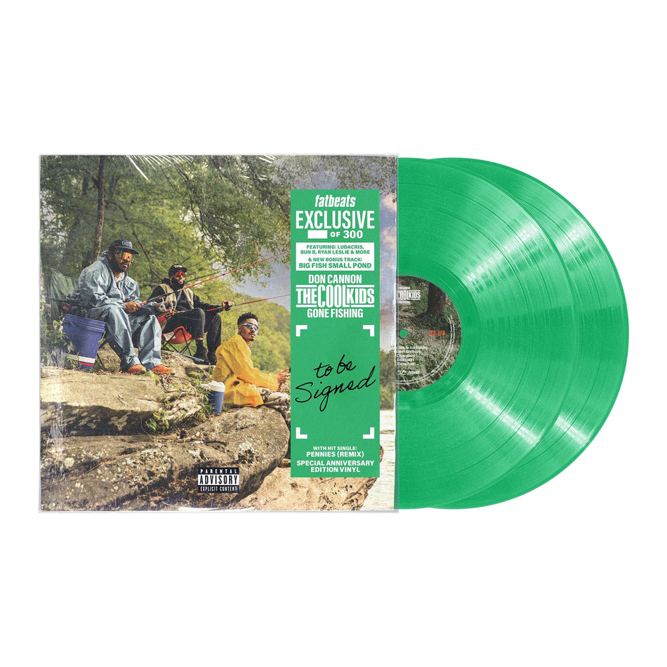 The Cool Kids and Don Cannon - Gone Fishing (Anniversary Edition) (2xLP - Signed Emerald Green Vinyl) 33RPM
