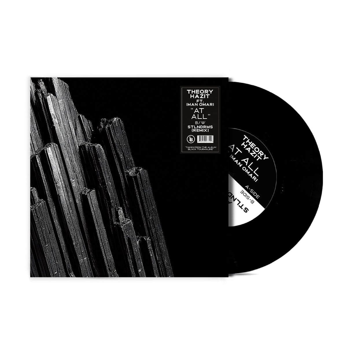 Theory Hazit - At All ft. Iman Omari b/w At All (STLNDRMS Remix) (7" - Black Vinyl) LIQUID BEAT RECORDS