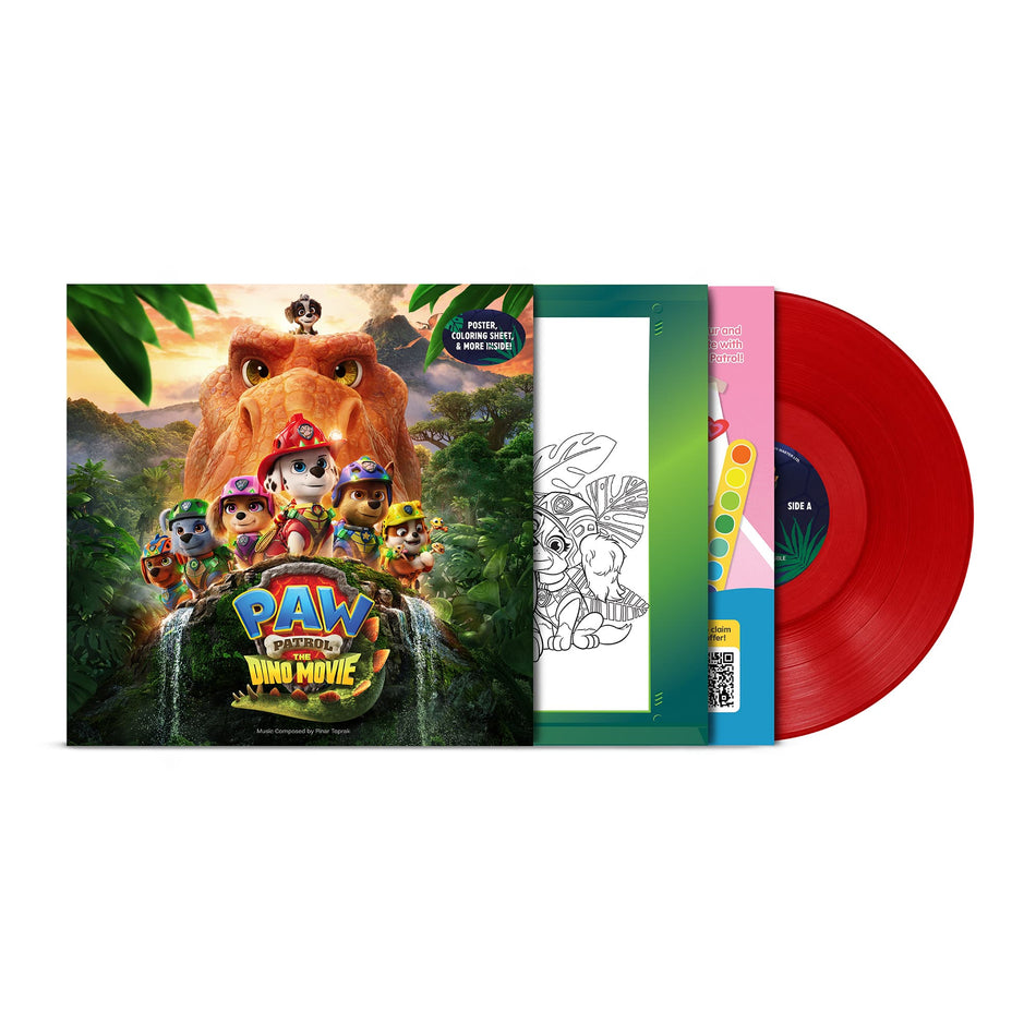 Pinar Topak - PAW Patrol: The Dino Movie [Original Motion Picture Soundtrack] (LP - Roaring Red Vinyl)