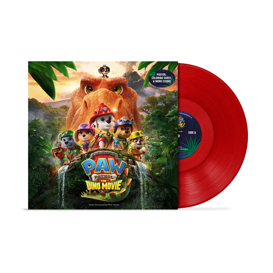 Pinar Topak - PAW Patrol: The Dino Movie [Original Motion Picture Soundtrack] (LP - Roaring Red Vinyl)