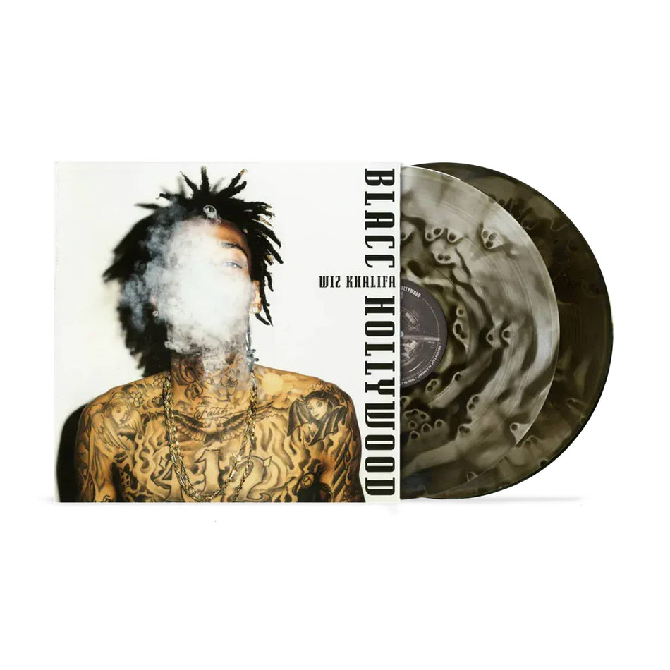 Wiz Khalifa - Blacc Hollywood 10 Year Anniversary (2xLP - Ghostly Blacc Ice Vinyl w/ OBI)