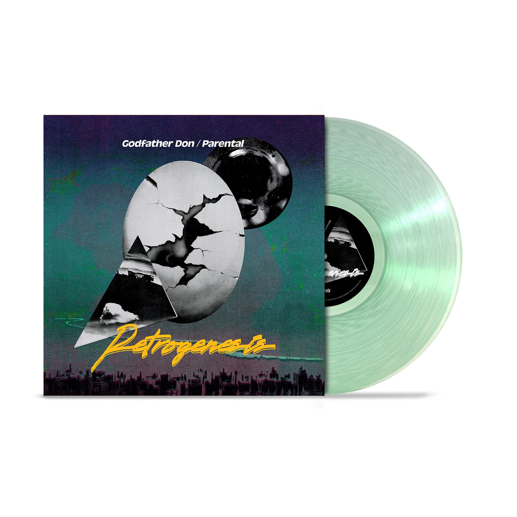 Godfather Don & Parental - Retrogenesis (LP - Coke Bottle Clear Vinyl) Akromégalie Records