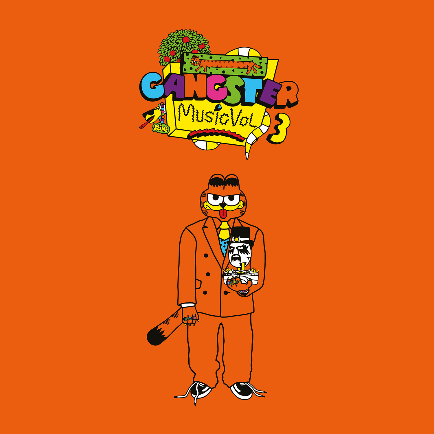 Gangster Doodles Presents - Gangster Music Vol. 3 (2xLP, CD, Cassette) All City Records