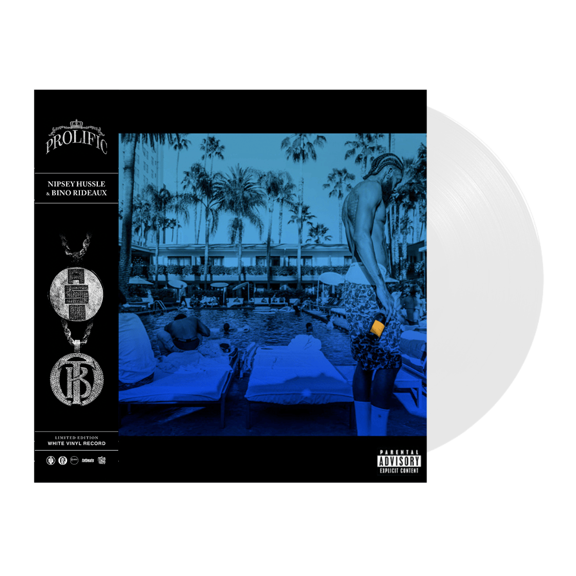 Nipsey Hussle & Bino Rideaux - PROLIFIC (LP - White Vinyl) Atlantic