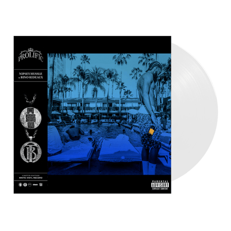 Nipsey Hussle & Bino Rideaux - PROLIFIC (LP - White Vinyl) Atlantic