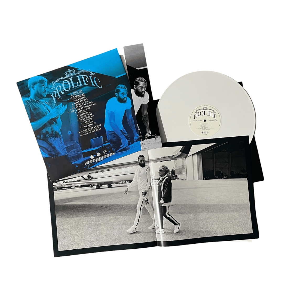 Nipsey Hussle & Bino Rideaux - PROLIFIC (LP - White Vinyl) Atlantic