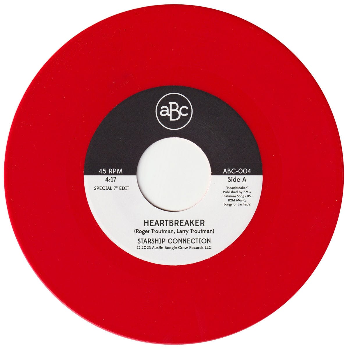 Starship Connection - Heartbreaker (7" Single) Austin Boogie Crew