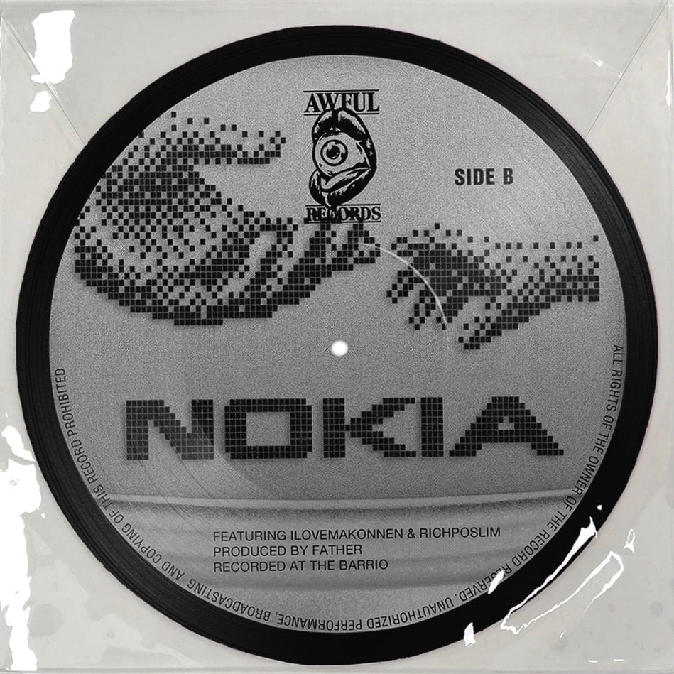 Father - Look At Wrist b/w Nokia (12" - Picture Disc Vinyl) Awful Records