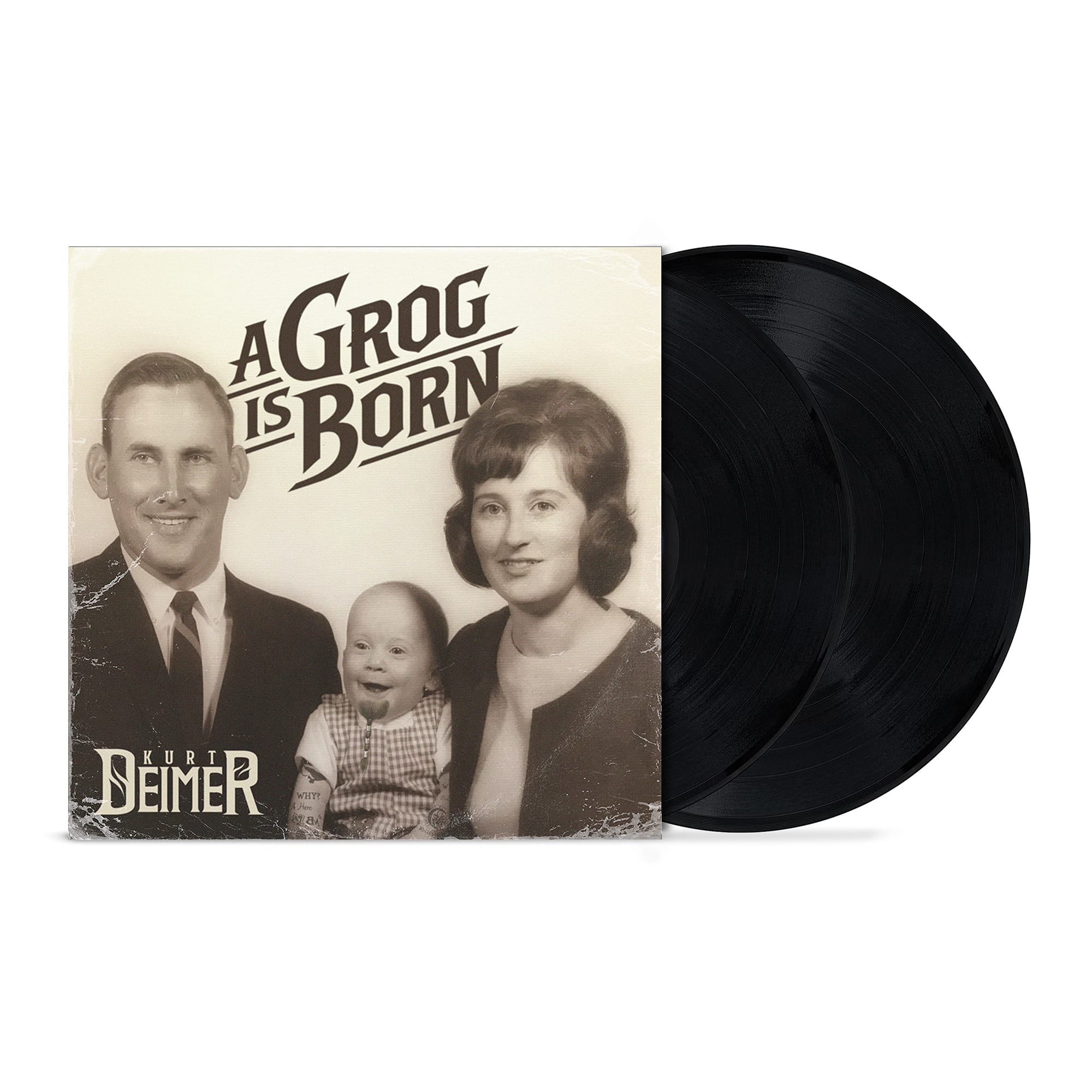Kurt Deimer - A Grog is Born (2xLP - Black Vinyl) Bald Man Records