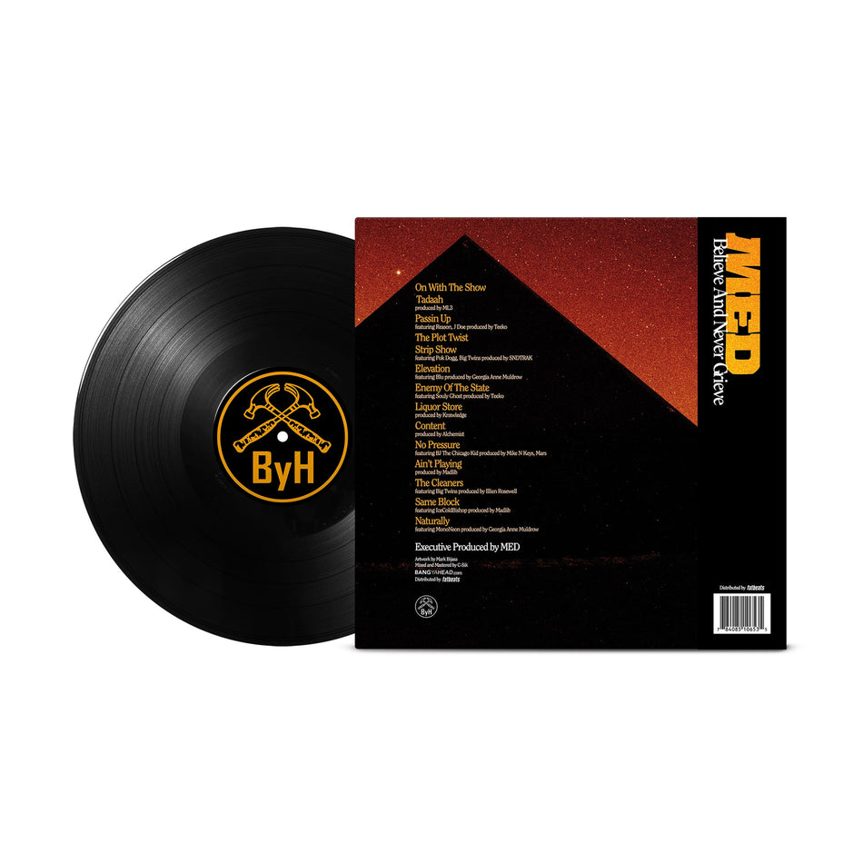 MED - Believe And Never Grieve (LP - Black Vinyl) BANGYAHEAD