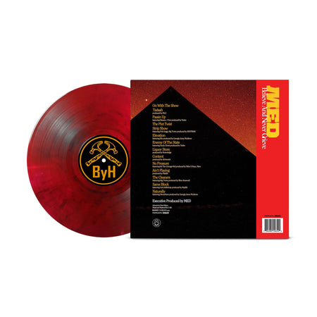 MED - Believe And Never Grieve (LP - Blood Moon Vinyl w/Obi) BANGYAHEAD