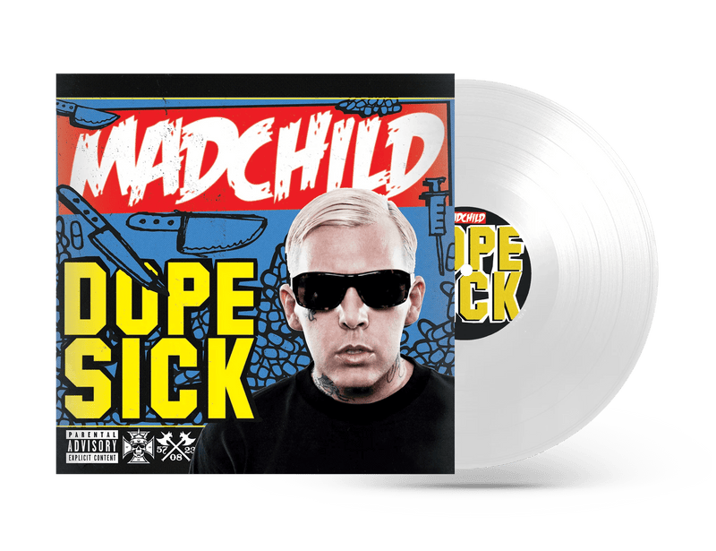 Madchild - Dopesick (LP - White Vinyl) Battle Axe Records