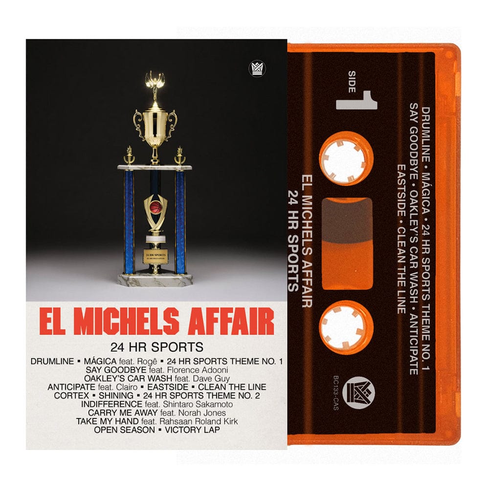 El Michels Affair - 24 Hr Sports (LP, CD, Cassette) Clear Orange Cassette Big Crown Records