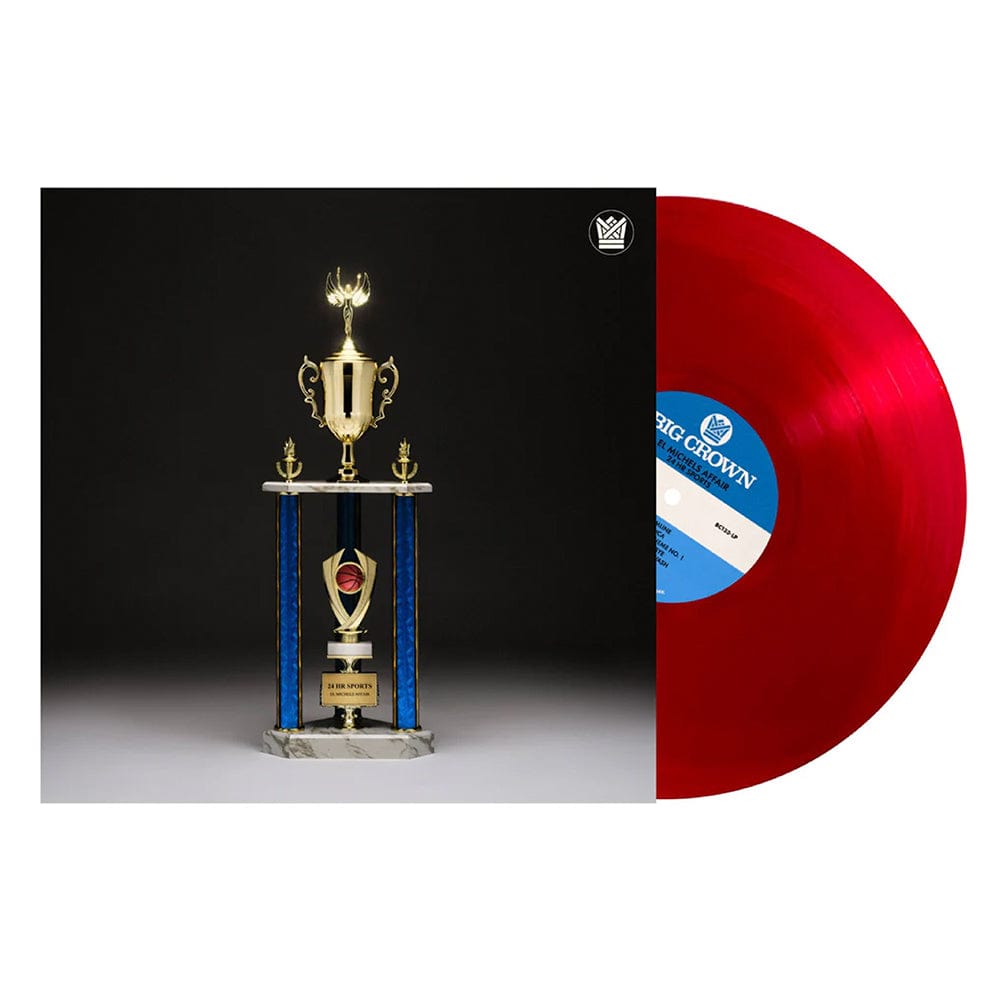 El Michels Affair - 24 Hr Sports (LP, CD, Cassette) LP - Translucent Red Vinyl Big Crown Records