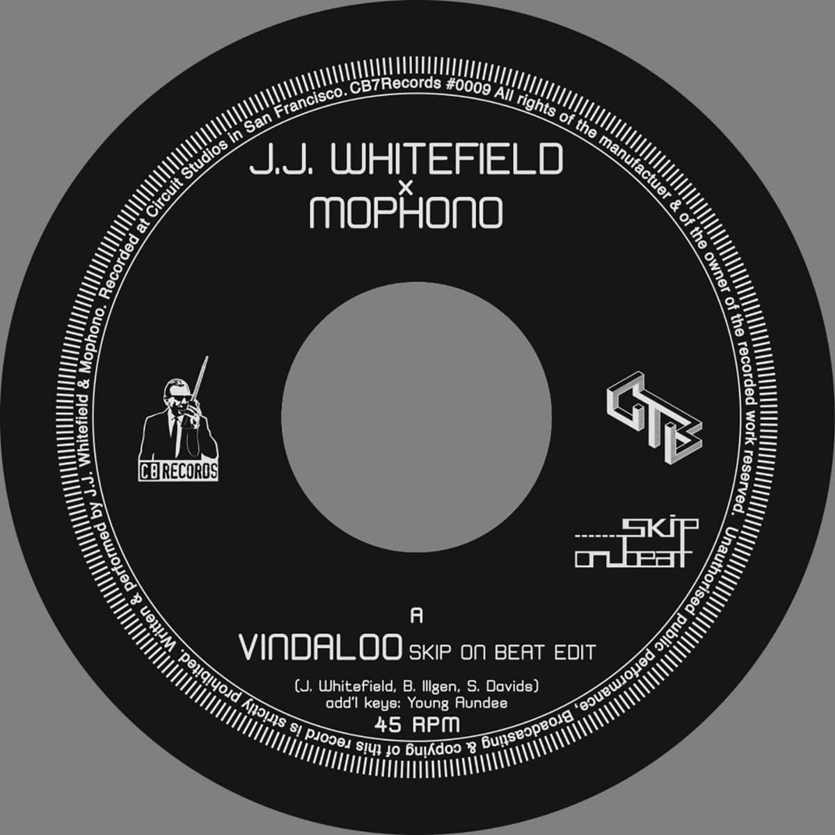 JJ Whitefield & Mophono - Vindaloo (7") CB Records