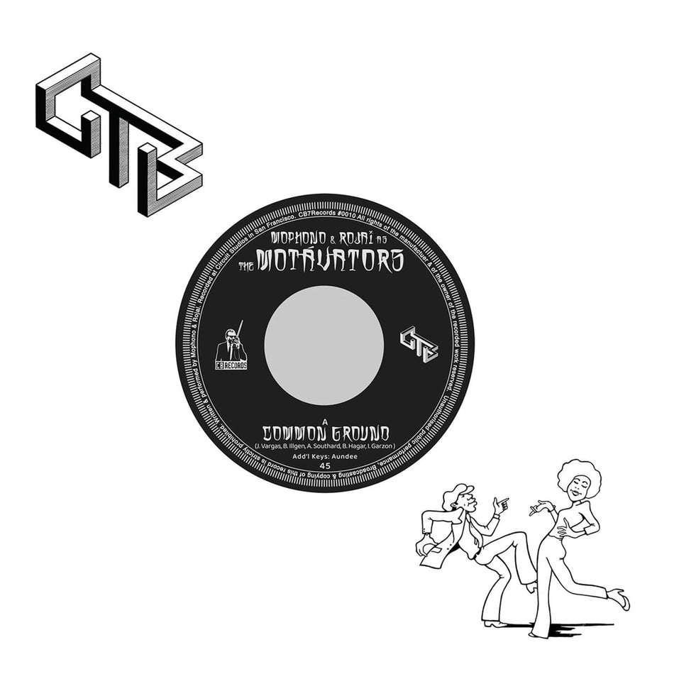 Mophono and Rojai as The Motavators - Common Ground (7") CB Records