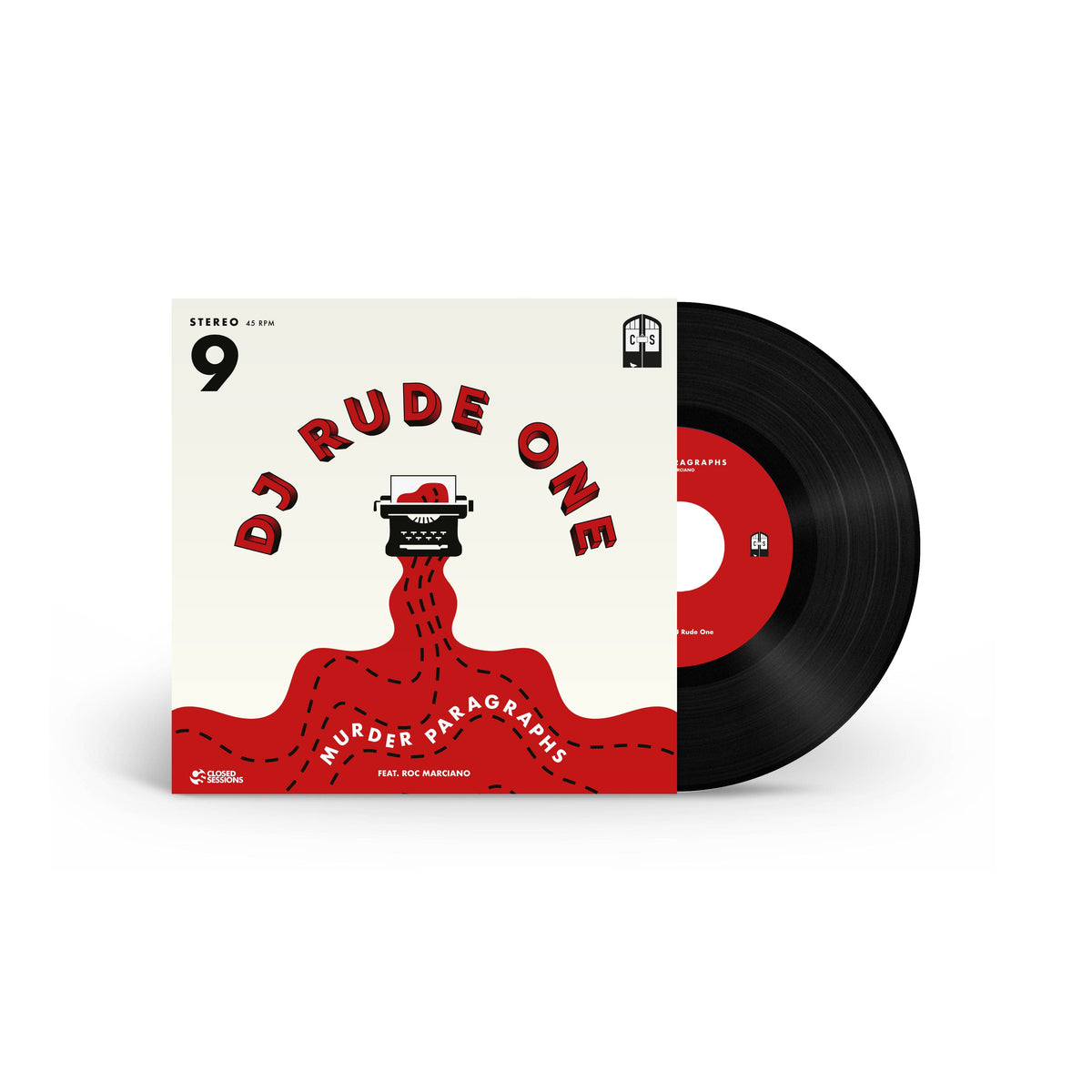 DJ Rude One feat. Roc Marciano - Murder Paragraphs (7") Closed Sessions
