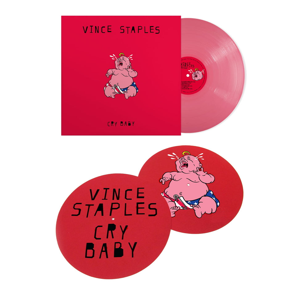 Vince Staples - Cry Baby (LP - Baby Skin Pink Vinyl + Slipmat) 