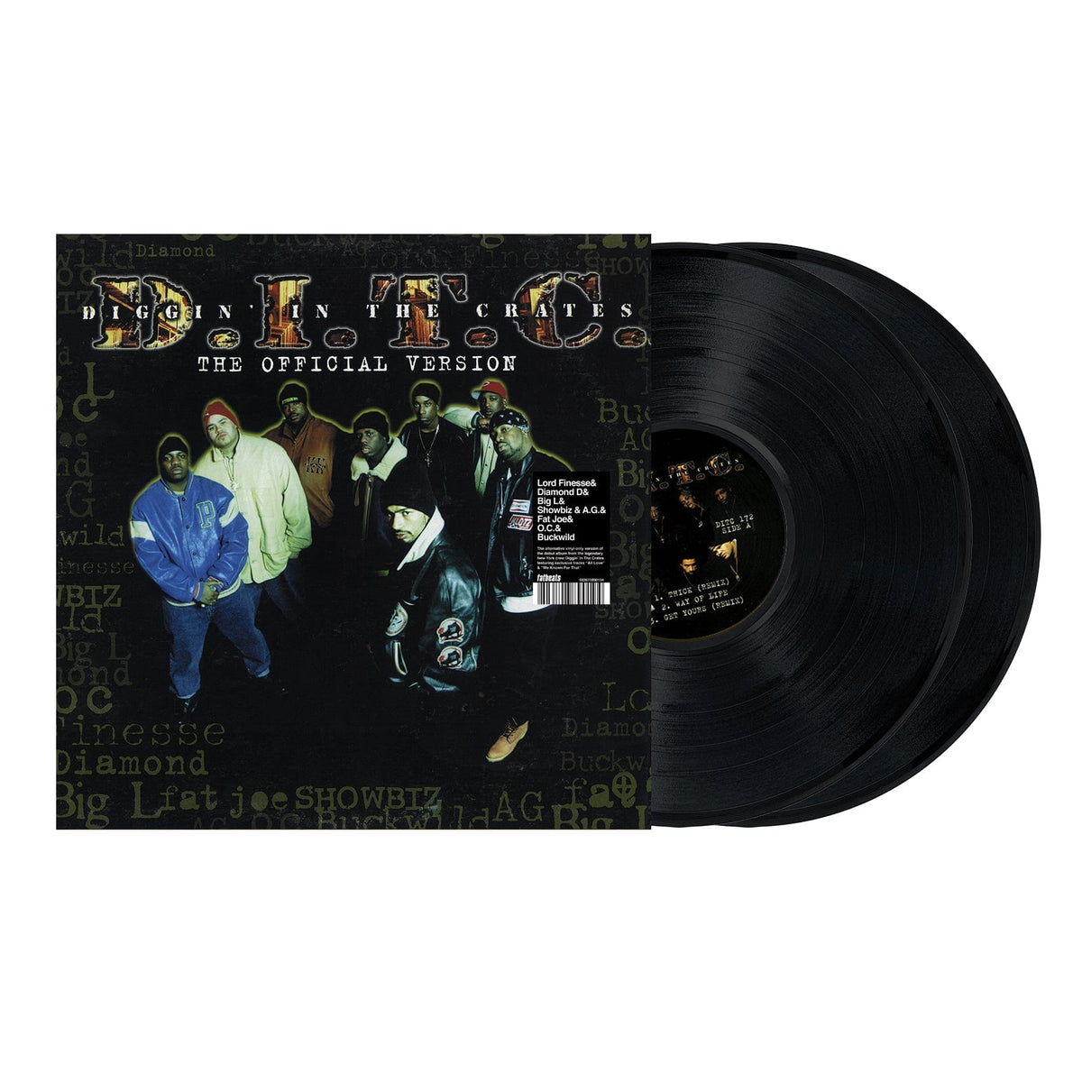 D.I.T.C. - The Official Version (2xLP - Marble Vinyl - Fat Beats Exclusive) 2xLP - Standard Black Vinyl D.I.T.C. Studios