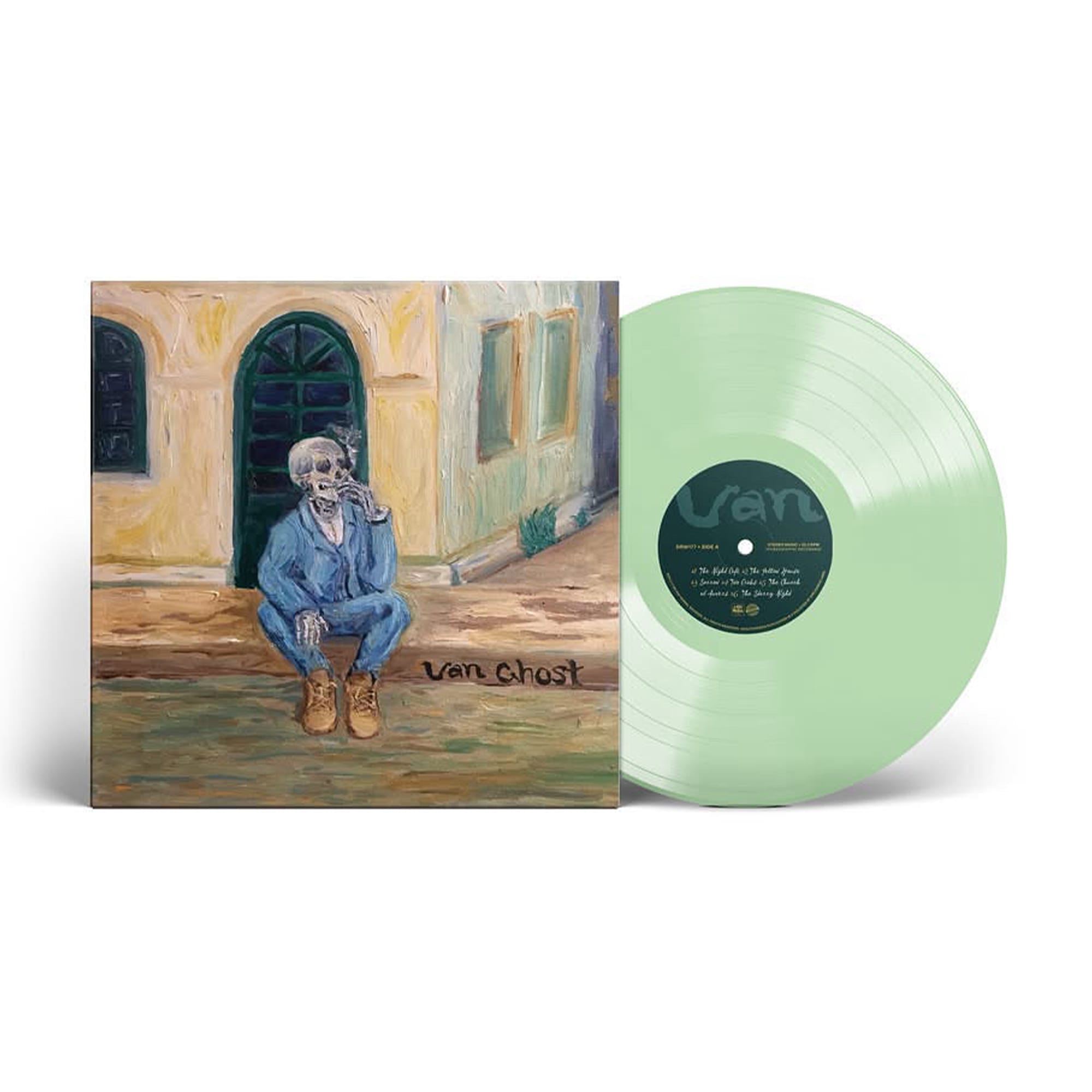 ANKHLEJOHN & Big Ghost Ltd - Van Ghost (LP - Clear Vinyl) DE RAP WINKEL RECORDS