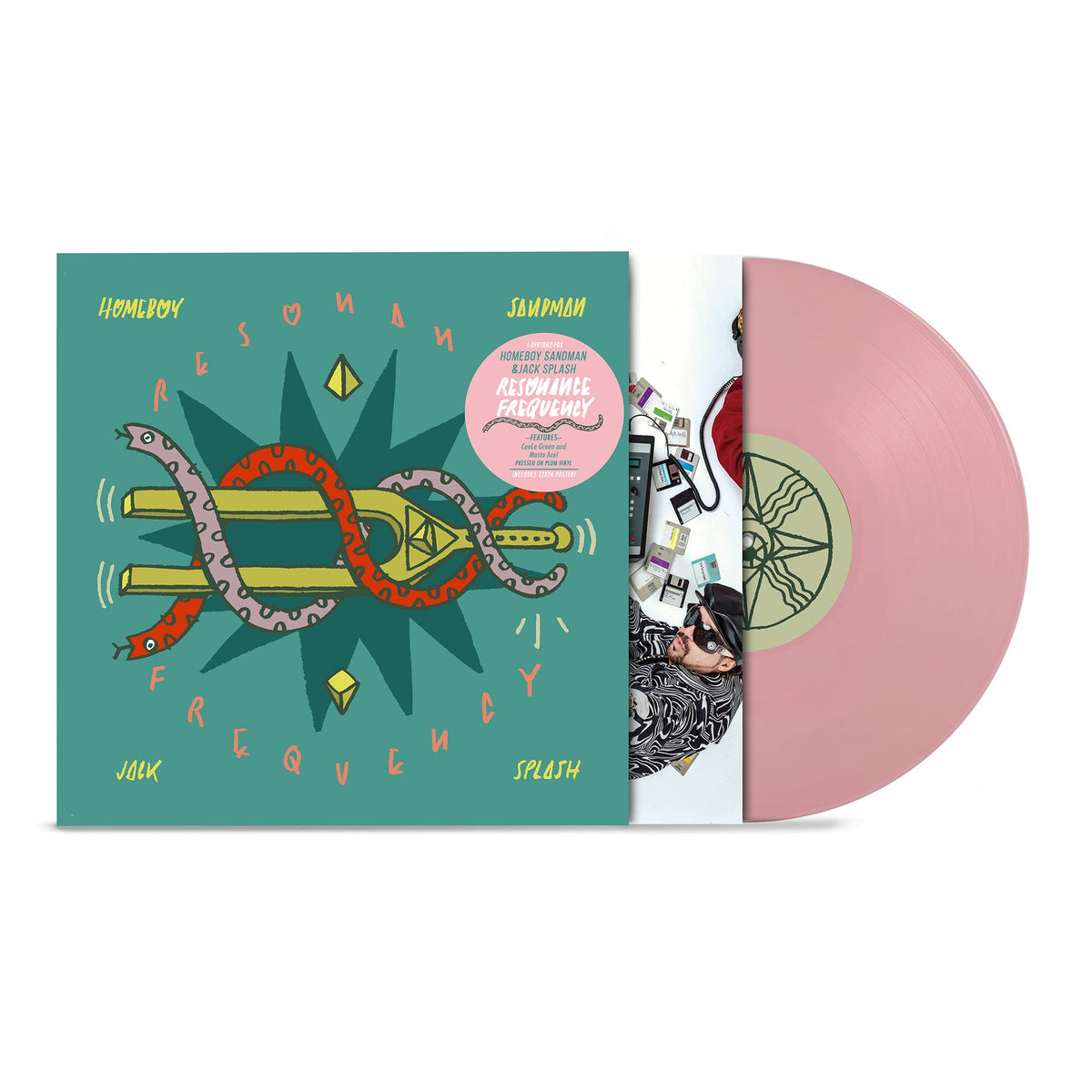 Homeboy Sandman & Jack Splash - Resonance Frequency (LP - Plum Vinyl) Dirty Looks
