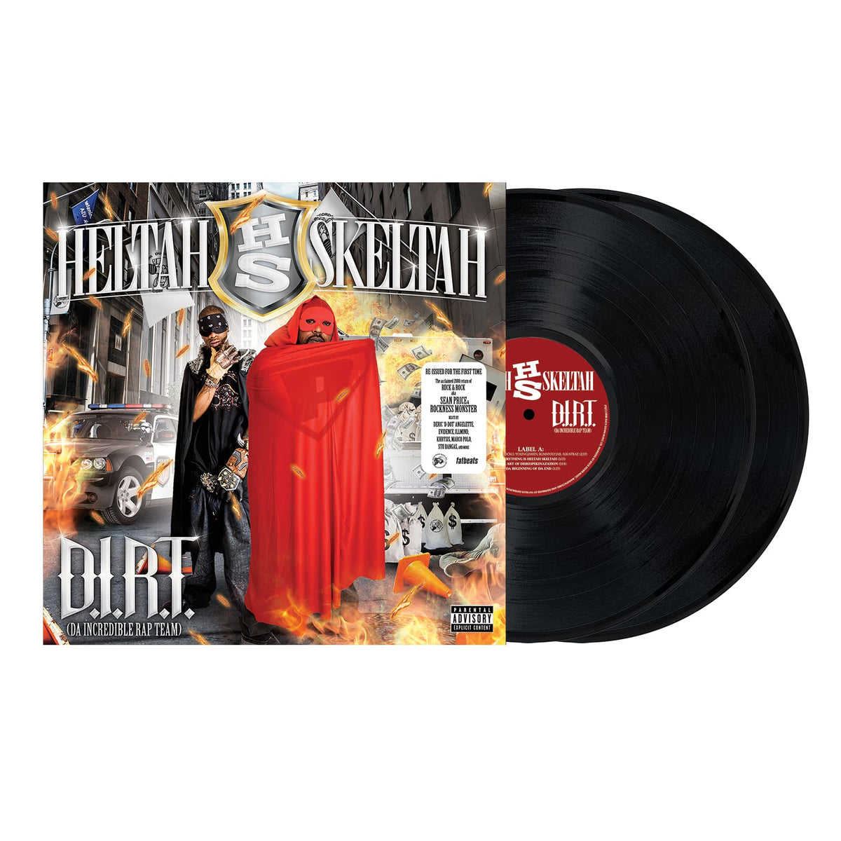 Heltah Skeltah - D.I.R.T. (Da Incredible Rap Team) (2xLP - Black Vinyl) DUCK DOWN