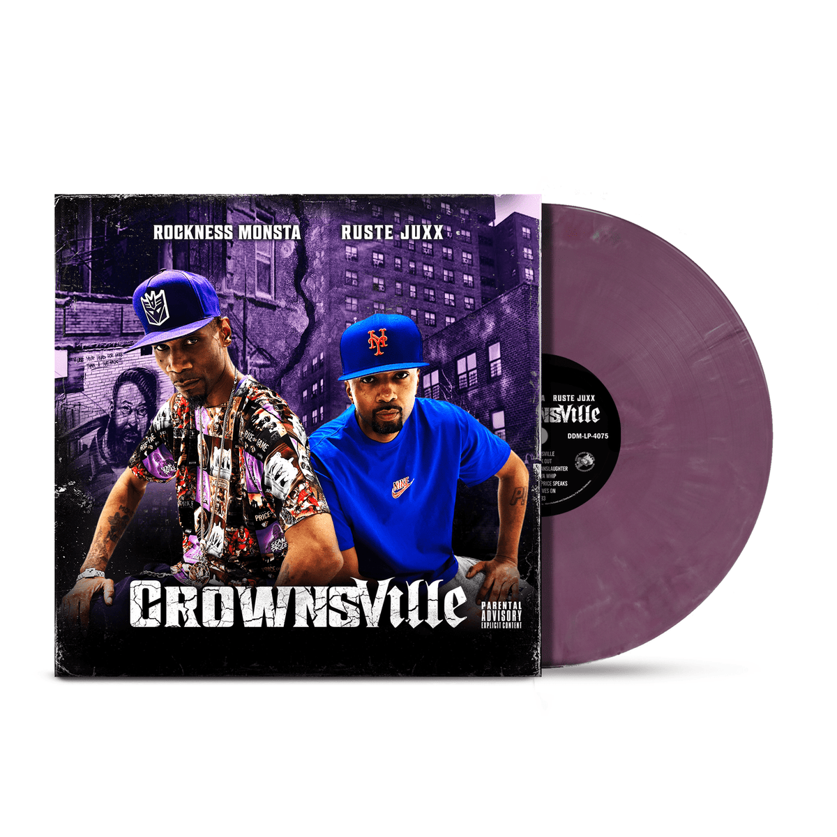 Rockness Monsta & Ruste Juxx - Crownsville (LP - Lavender Vinyl Rockness Monsta & Ruste Juxx - Crownsville (LP - Lavender Vinyl