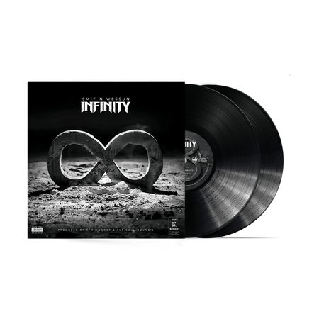 Smif-N-Wessun - Infinity (2XLP - Graphite Colored Vinyl - Fat Beats Exclusive) LP - Black Vinyl Duck Down Music