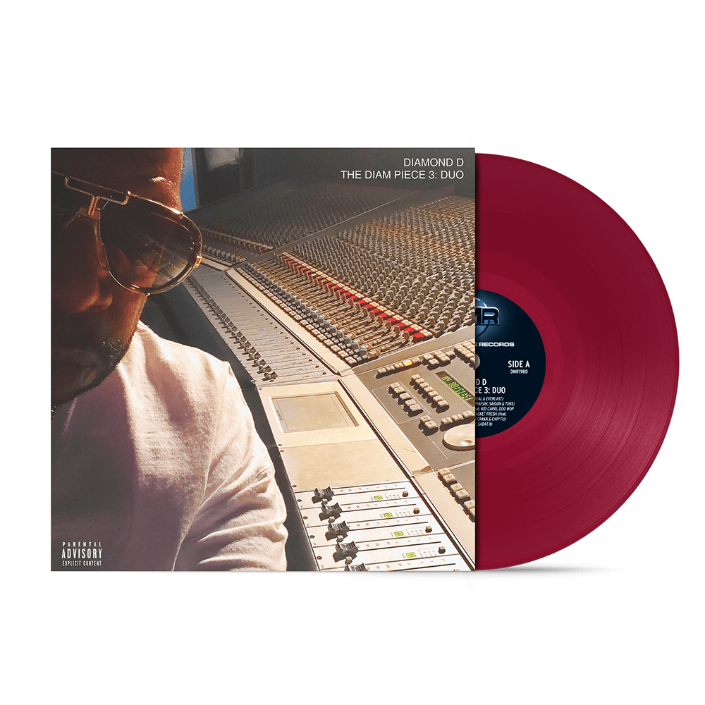 Diamond D - The Diam Piece 3: DUO (LP - Red Vinyl - Fat Beats Exclusive) LP - Red Vinyl - Fat Beats Exclusive Dymond Mine Records