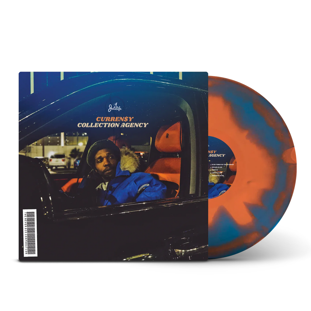 Curren$y - Collection Agency (2xLP - Blue & Orange Vinyl) – Fat Beats